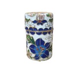 CUTIUȚĂ CILINDRICĂ VINTAGE CLOISONNE
