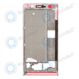 Carcasa frontala Huawei Ascend P6 (roz)