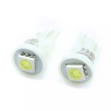 Becuri LED Pozitie T10 Alb 12V SMD 2 Bucati Auto
