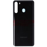 Capac Baterie Samsung Galaxy A21 A215 Original Negru Carcasa Spate