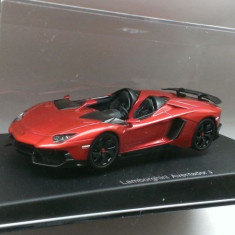 Macheta Lamborghini Aventador J Roadster 2012 rosu - AutoArt 1/43