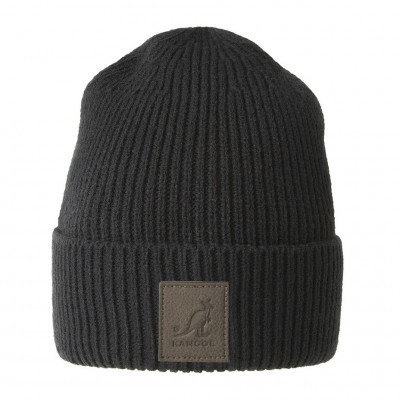 Caciula Kangol Patch Beanie Negru - Cod 2029650368 foto