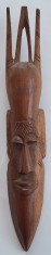 Masca africana din lemn, h =23 cm