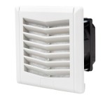 Ventilator cu filtru 24V DC pentru tablouri electrice, 120x120mm 4.8W 30m3 h IP54