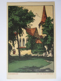 Carte poștala Sibiu:Biserica Sf.Ioan,necirculată anii 20, Necirculata, Printata