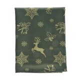 Fata de masa verde tematica craciun 1.5 x 2.4 m