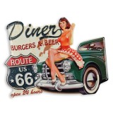 Decoratiune metalica restaurant NY-9, Ornamentale