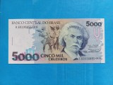 Brazilia 5000 Cruzeiros ND ( 1993 ) , Necirculata - Seria A 6033085544 A