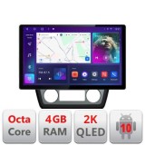 Navigatie dedicata Skoda Yeti 2009-2014 N-YETI Edonav ecran 13&quot; 2K 8 si 128 Android Waze USB Navigatie 4G 360 Toslink Youtube Radi CarStore Technology