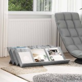 vidaXL Raft pentru reviste Gri Sonoma 90 x 53 x 28,5 cm Lemn compozit 890893