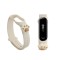 Curea Kwmobile pentru Xiaomi Mi Band 4/Mi Band 3, Alb, Silicon, KWM0000253P001C