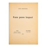 Ovid Densusianu, Raze peste lespezi, 1924, cu autograf