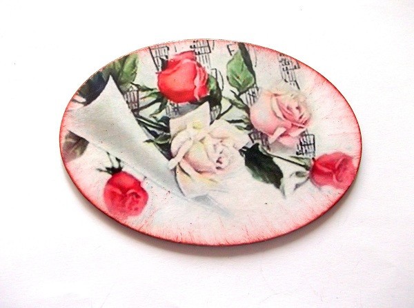 Magnet frigider cu trandafiri 41685