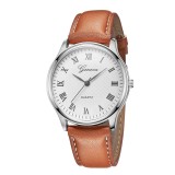 Cumpara ieftin Ceas Fashion Dama GENEVA Quartz , Analog , Curea Piele - Model 8