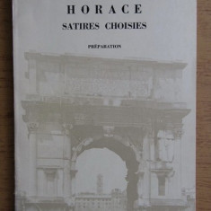 J. J. van Dooren - Horace satires choisies lexic latin francez