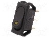 Intrerupator OFF-ON, 2 pozitii, SPST, SCI - R13-242L-01-BBY