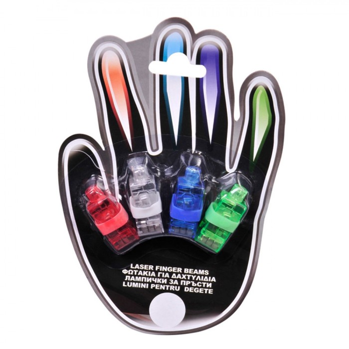 Mănuși LED Multicolor pentru 4 Degete