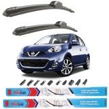 Cumpara ieftin Ștergătoare Nissan Micra K13 (2010&ndash;2016) TeamCar&reg; &ndash; Set față