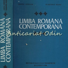 Limba Romana Contemporana - Iorgu Iordan, Vladimir Robu - Tiraj: 7330 Exemplare