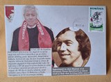 Istoria fotbalului - Suporter - fan zone - echipa de fotbal DINAMO Bucuresti, Florea Dumitrache zis ,Mopsu', plic, intreg postal