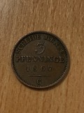 Germania / Prusia - 3 pfenninge 1867 C