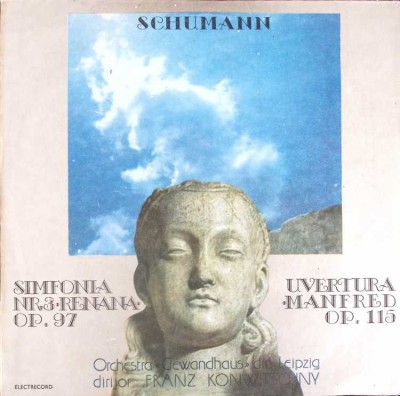 Disc vinil, LP. SIMFONIA NR.3 RENANAU, UVERTURA MANFRED-ROBERT SCHUMANN-260785 foto