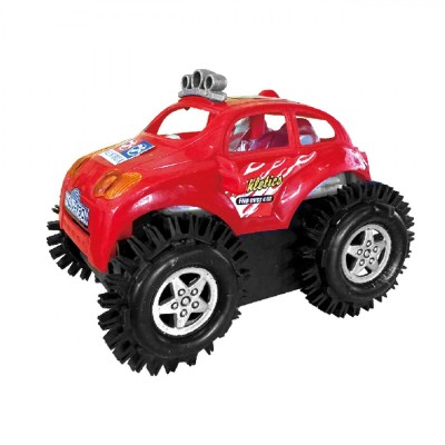Mașină de Teren, Fără Brand, Off Road, Rotire 360░, Culoare Roșie, Funcție Bump &amp;amp; Go, Dimensiuni 11x7.5x8.5cm foto