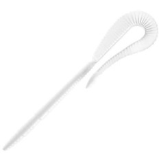 Grub Libra Bass Crazy Tail Worm, 011 Hot Orange, 14cm, 8buc/pac foto
