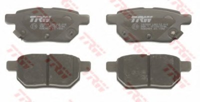 Set placute frana,frana disc TOYOTA URBAN CRUISER (NSP1, NLP1, ZSP1, NCP11) (2007 - 2016) TRW GDB3454 foto