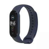 Cumpara ieftin Curea Ceas Xiaomi Mi Band 5 5 NFC, Xiaomi Mi 6 6 NFC Bleumarin W013, Techsuit