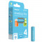 Eneloop Acumulatori Ni-mh 1.2 V Aaa R3 550 Mah Preincarcati Lite Bk-4lcce/4be Eco Plastic Free Blister 4