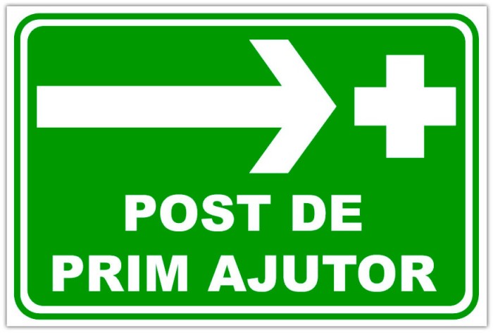 indicator pentru post de prim ajutor