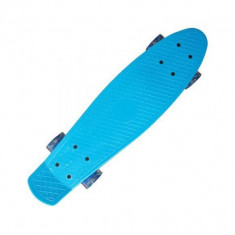 Skateboard ABS (penny board) 56?14.5cm, maxim 50kg, bleu foto