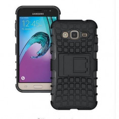 Husa Forcell Hybrid Panzer Neagra Pentru Samsung Galaxy J5 J510 2016 foto