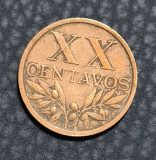 Portugalia XX centavos 1967, Europa