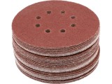 Set 50 Discuri Abrazive Velcro, 150Mm, 8 Gauri, P40