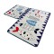 Set 2 Covorase baie Le Poisson, 60 x 100 cm, 50 x 60 cm, Antiderapant, Multicolor