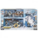 Set de vehicule militare pentru zapada, Hero Combat, 37 piese