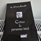 CRITICA LA PERSOANA INTAI- N. STEINHARDT