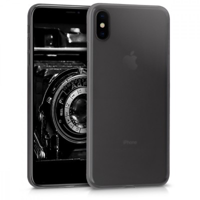 Husa pentru Apple iPhone XS Max, Policarbonat, Negru, 45951.01 foto