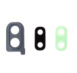 Geam Camera Samsung Galaxy A40 A405F Negru + Rama KLS