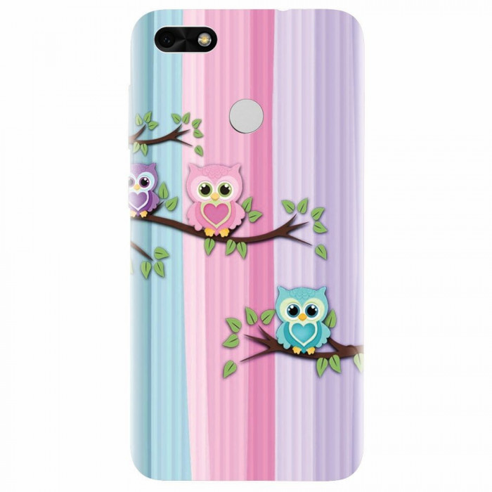 Husa silicon pentru Huawei P9 Lite mini, Cute Owl