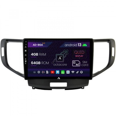 Navigatie Honda Accord VIII (2008-2012), Android 13, A-Octacore 4GB RAM + 64GB ROM, 10.1 Inch - AD-BGA10004+AD-BGRKIT005V2 foto