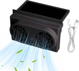 Cumpara ieftin Ventilator pentru geam auto, &icirc;ncărcare solară portabilă, design ușor de instalat, rezistent, reduce căldura, promovează fluxul de aer, ventilator de e
