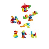 Set de constructie STEAM in cutiuta - Fun Blocks (26 piese), Bufnitel