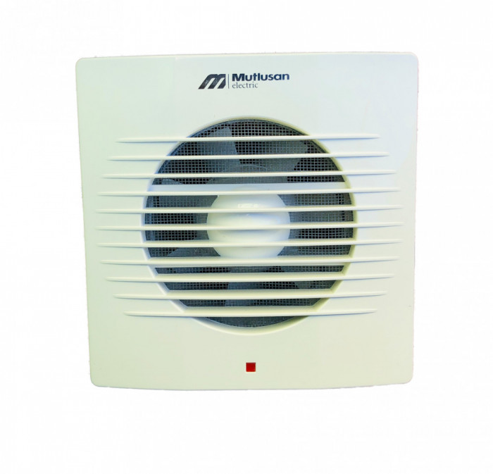 Ventilator Dospel 150mm New Generation, perete sau tavan, intrerupator pe lant sau direct la intrerupator, plasa anti insecte, 25w
