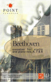 Casetă audio Beethoven &lrm;&ndash; Sonatas For Violin And Piano Nos. 4, 7 &amp; 8