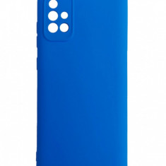 Husa telefon compatibila cu Samsung Galaxy A71 4G, A71, Albastru, Cu interior de catifea, 389HT