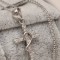 Lantisor Finut Din Argint Si Cruciulita Arg102
