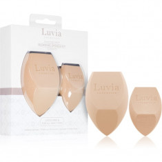 Luvia Cosmetics Diamond Drop Blending Sponge Kit burete multifuncțional pentru make-up duo culoare Elegance 2 buc